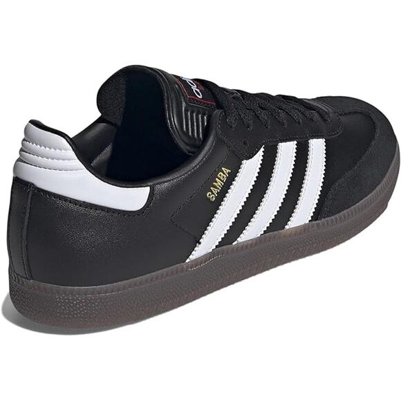 NWT Adidas Originals Mens Adidas Originals Samba Shoes,Black/White/Red-Sz 11